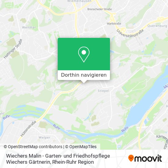 Wiechers Malin - Garten- und Friedhofspflege Wiechers Gärtnerin Karte