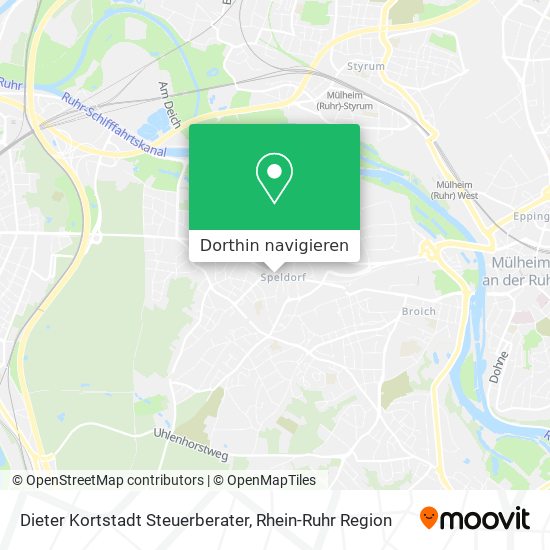 Dieter Kortstadt Steuerberater Karte