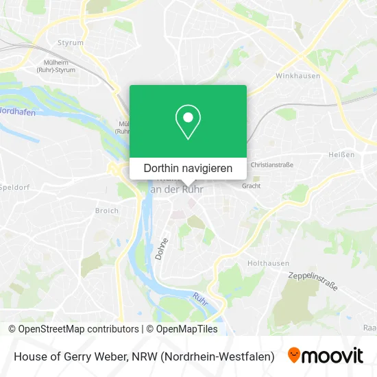 House of Gerry Weber Karte