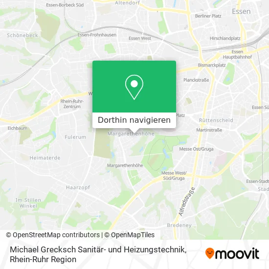 Michael Grecksch Sanitär- und Heizungstechnik Karte