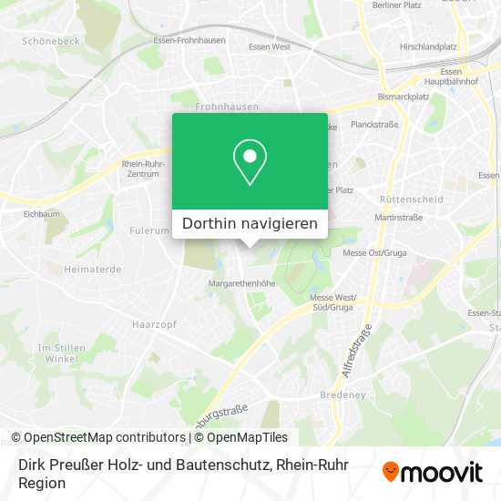 Dirk Preußer Holz- und Bautenschutz Karte