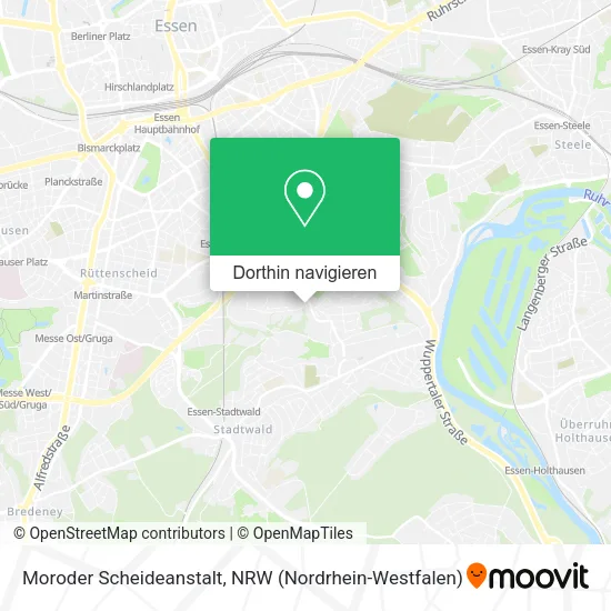 Moroder Scheideanstalt Karte