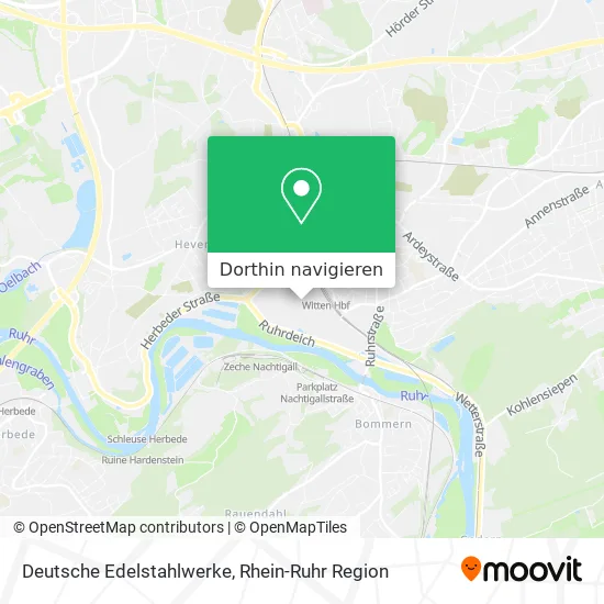 Deutsche Edelstahlwerke Karte