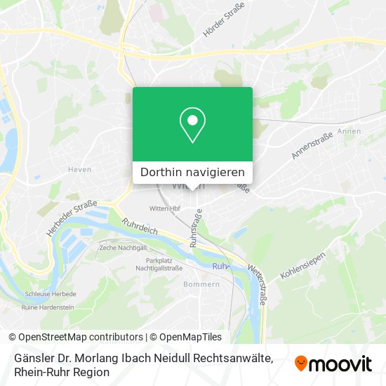 Gänsler Dr. Morlang Ibach Neidull Rechtsanwälte Karte