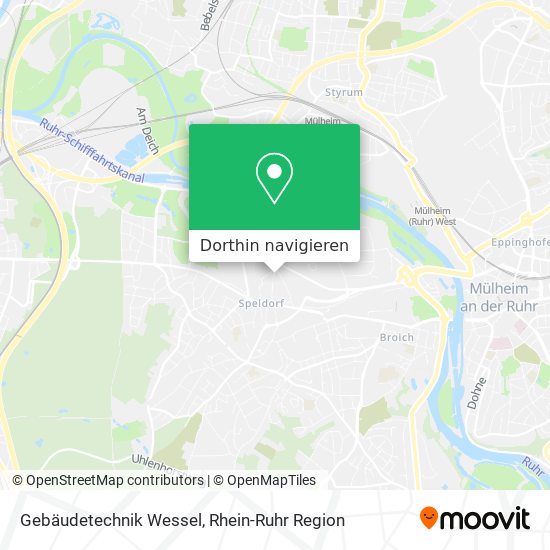 Gebäudetechnik Wessel Karte