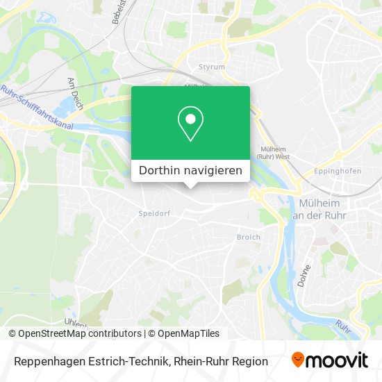 Reppenhagen Estrich-Technik Karte