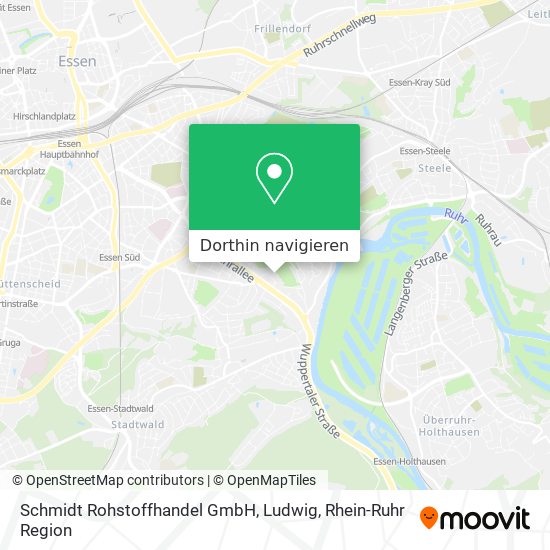 Schmidt Rohstoffhandel GmbH, Ludwig Karte