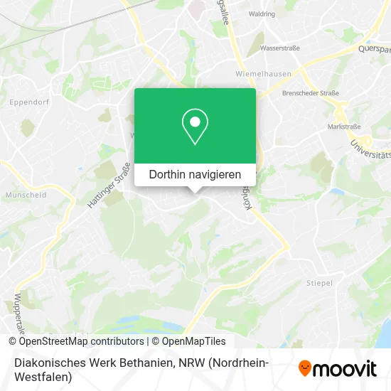 Diakonisches Werk Bethanien Karte