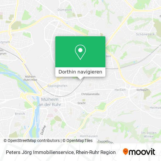Peters Jörg Immobilienservice Karte