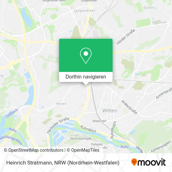 Heinrich Stratmann Karte