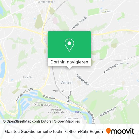 Gasitec Gas-Sicherheits-Technik Karte
