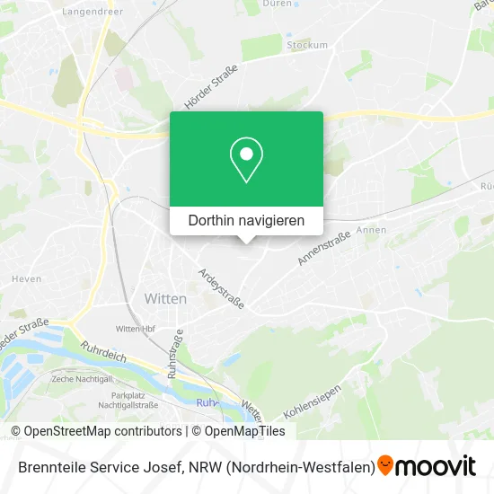 Brennteile Service Josef Karte