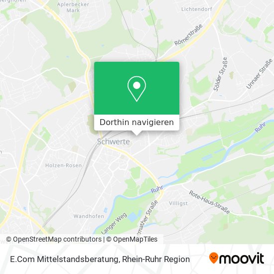 E.Com Mittelstandsberatung Karte