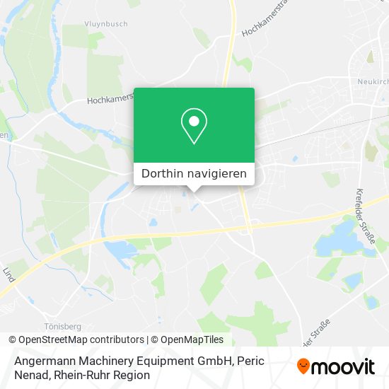 Angermann Machinery Equipment GmbH, Peric Nenad Karte