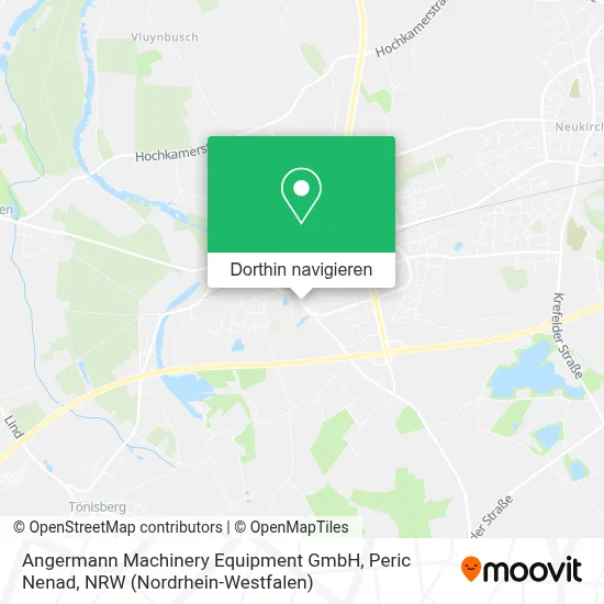 Angermann Machinery Equipment GmbH, Peric Nenad Karte