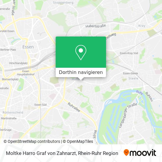 Moltke Harro Graf von Zahnarzt Karte
