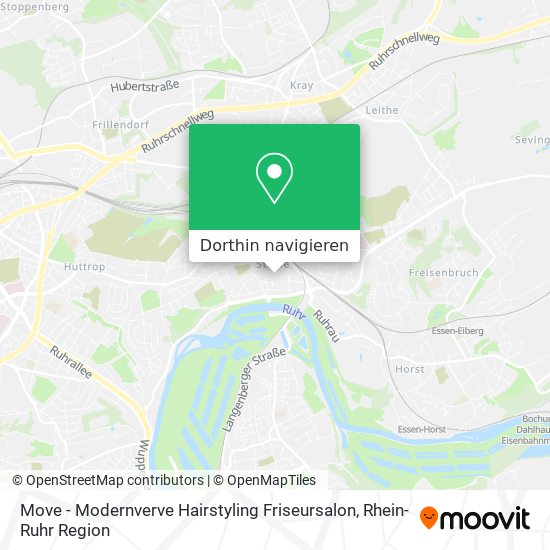 Move - Modernverve Hairstyling Friseursalon Karte