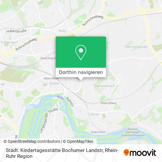 Städt. Kindertagesstätte Bochumer Landstr Karte