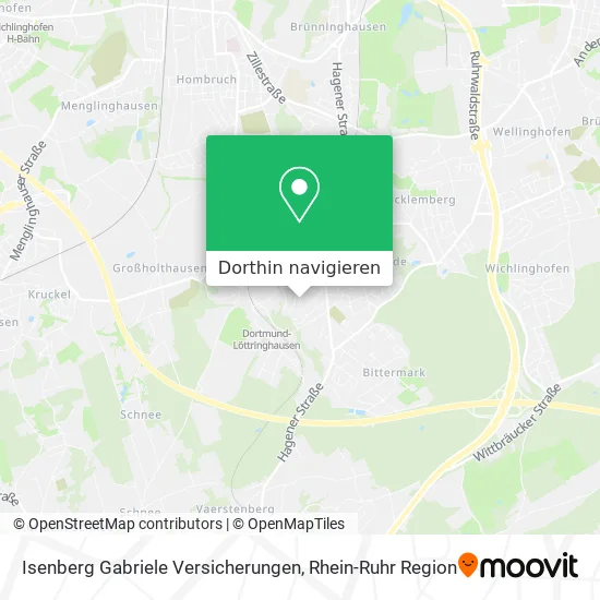 Isenberg Gabriele Versicherungen Karte