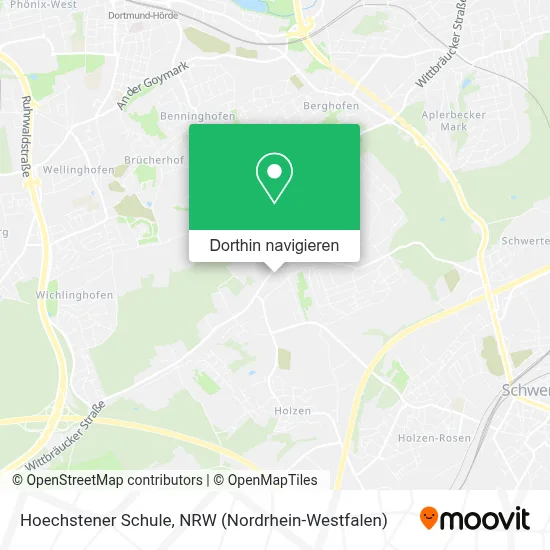 Hoechstener Schule Karte