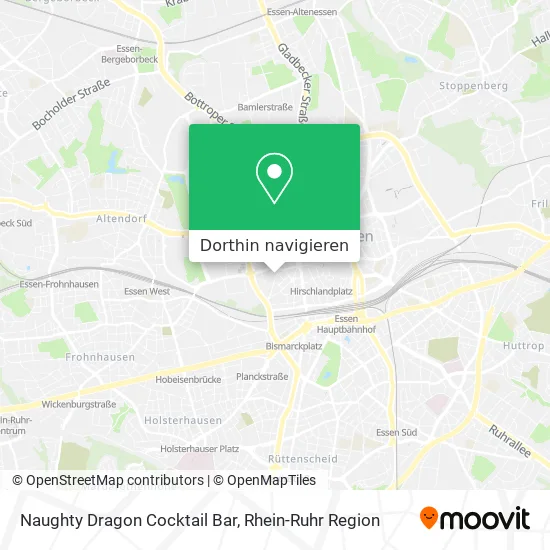 Naughty Dragon Cocktail Bar Karte