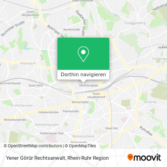 Yener Görür Rechtsanwalt Karte