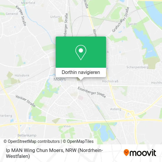 Ip MAN Wing Chun Moers Karte