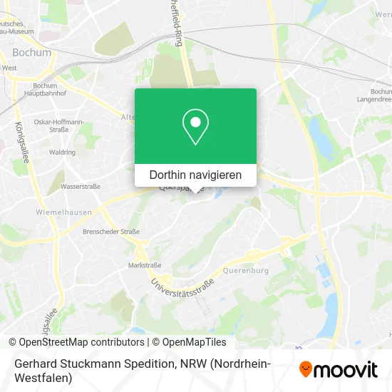 Gerhard Stuckmann Spedition Karte