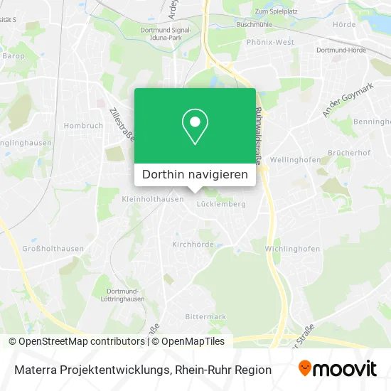 Materra Projektentwicklungs Karte