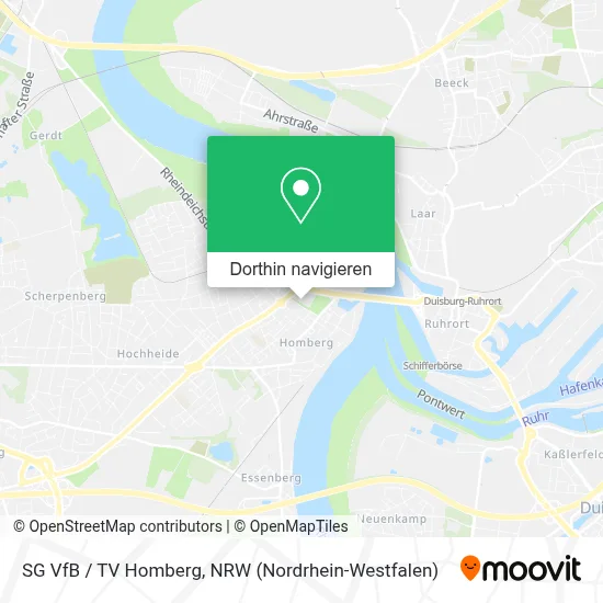 SG VfB / TV Homberg Karte