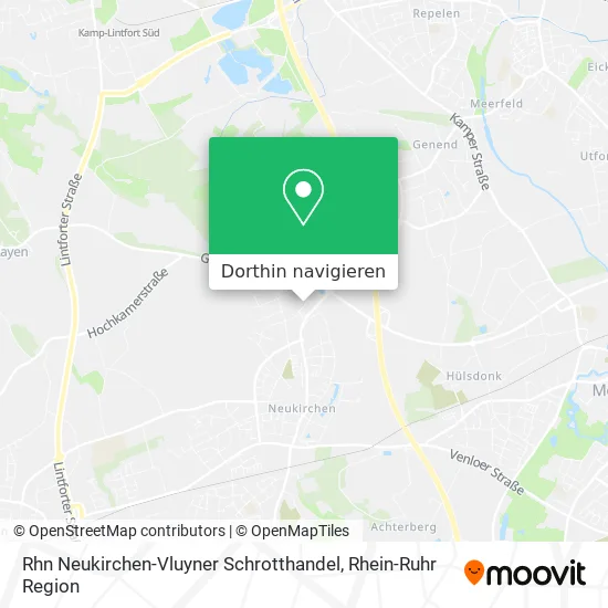 Rhn Neukirchen-Vluyner Schrotthandel Karte