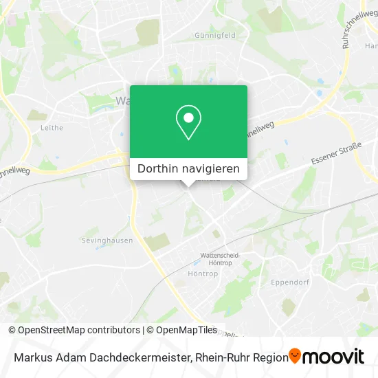 Markus Adam Dachdeckermeister Karte