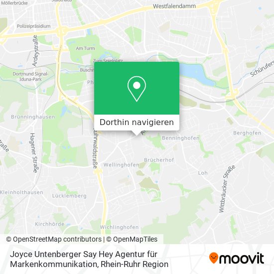 Joyce Untenberger Say Hey Agentur für Markenkommunikation Karte