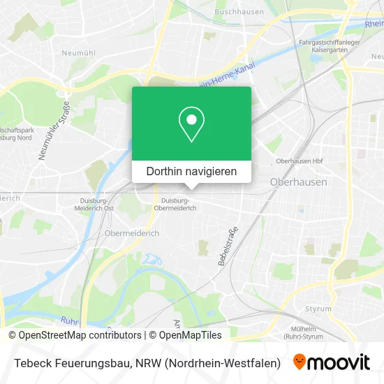 Tebeck Feuerungsbau Karte