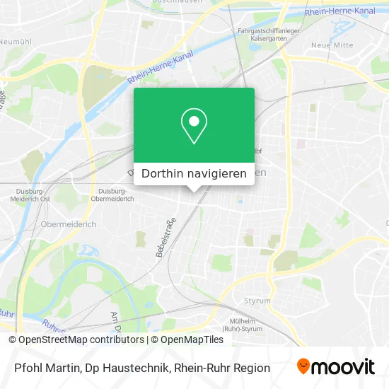 Pfohl Martin, Dp Haustechnik Karte