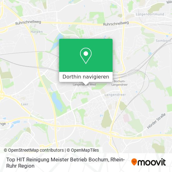 Top HIT Reinigung Meister Betrieb Bochum Karte