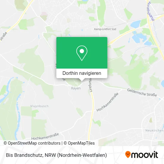 Bis Brandschutz Karte