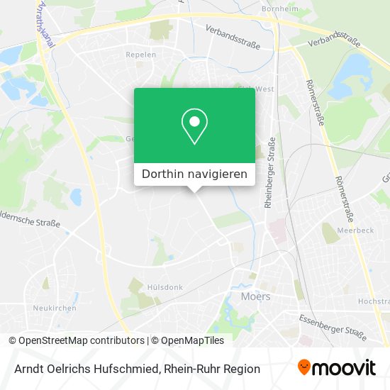 Arndt Oelrichs Hufschmied Karte