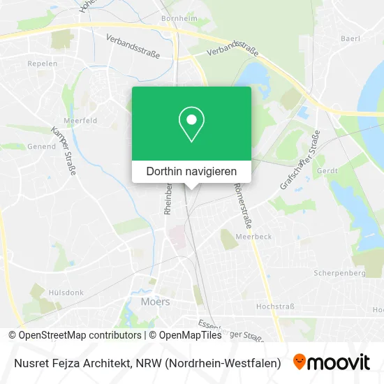 Nusret Fejza Architekt Karte