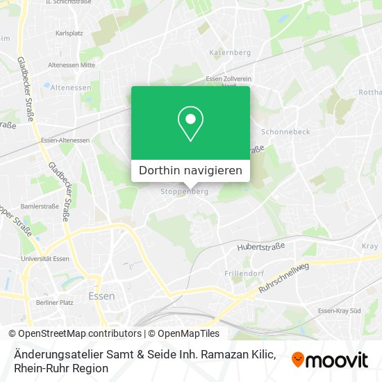 Änderungsatelier Samt & Seide Inh. Ramazan Kilic Karte