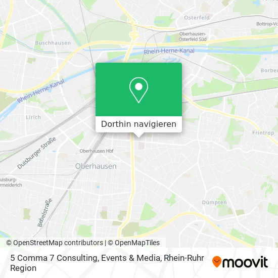 5 Comma 7 Consulting, Events & Media Karte