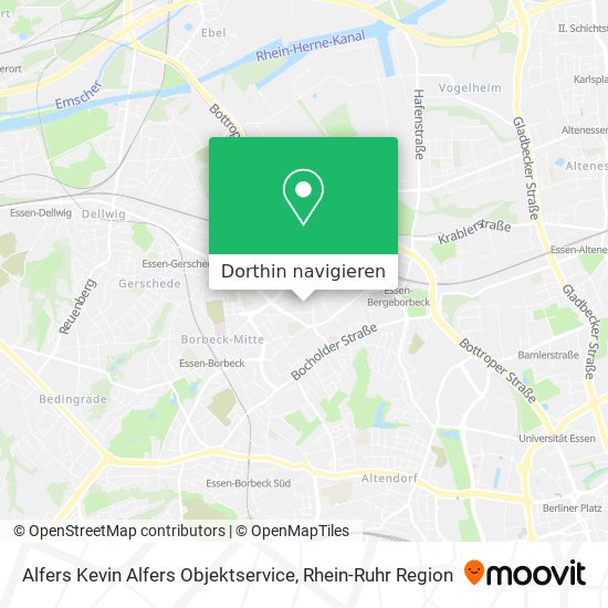 Alfers Kevin Alfers Objektservice Karte