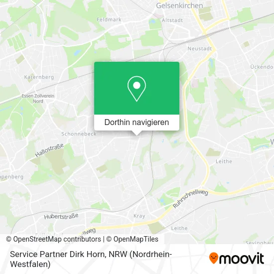 Service Partner Dirk Horn Karte