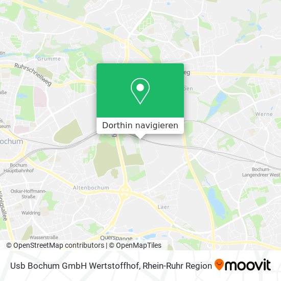 Usb Bochum GmbH Wertstoffhof Karte