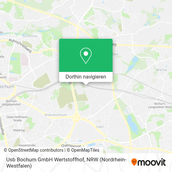 Usb Bochum GmbH Wertstoffhof Karte