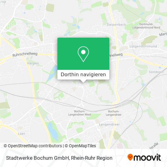 Stadtwerke Bochum GmbH Karte