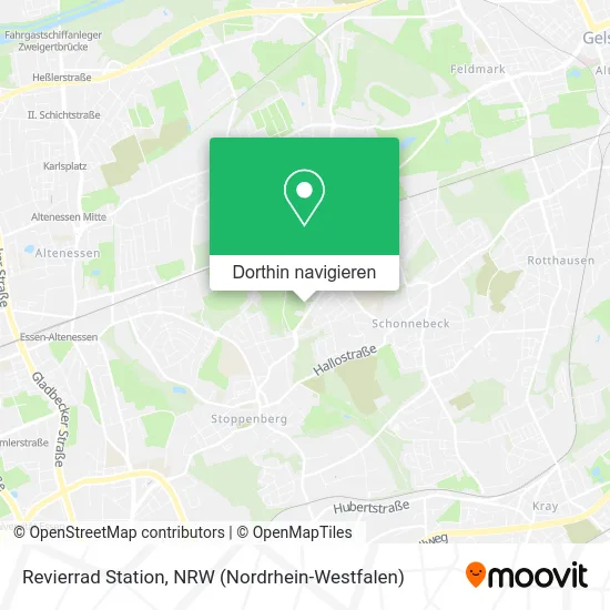 Revierrad Station Karte