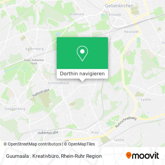 Guumaala . Kreativbüro Karte