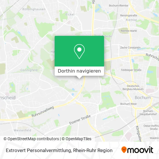 Extrovert Personalvermittlung Karte