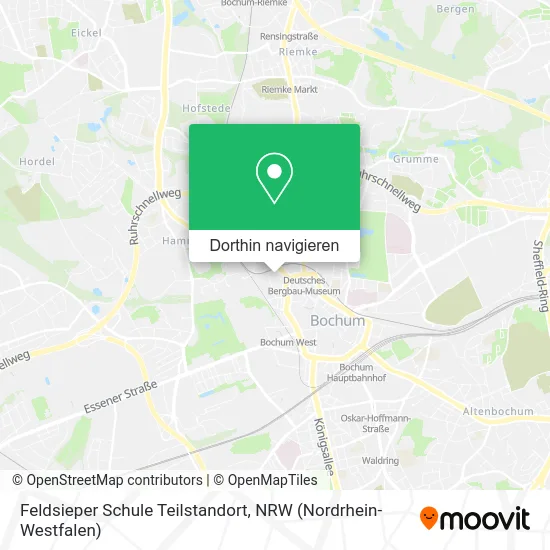 Feldsieper Schule Teilstandort Karte